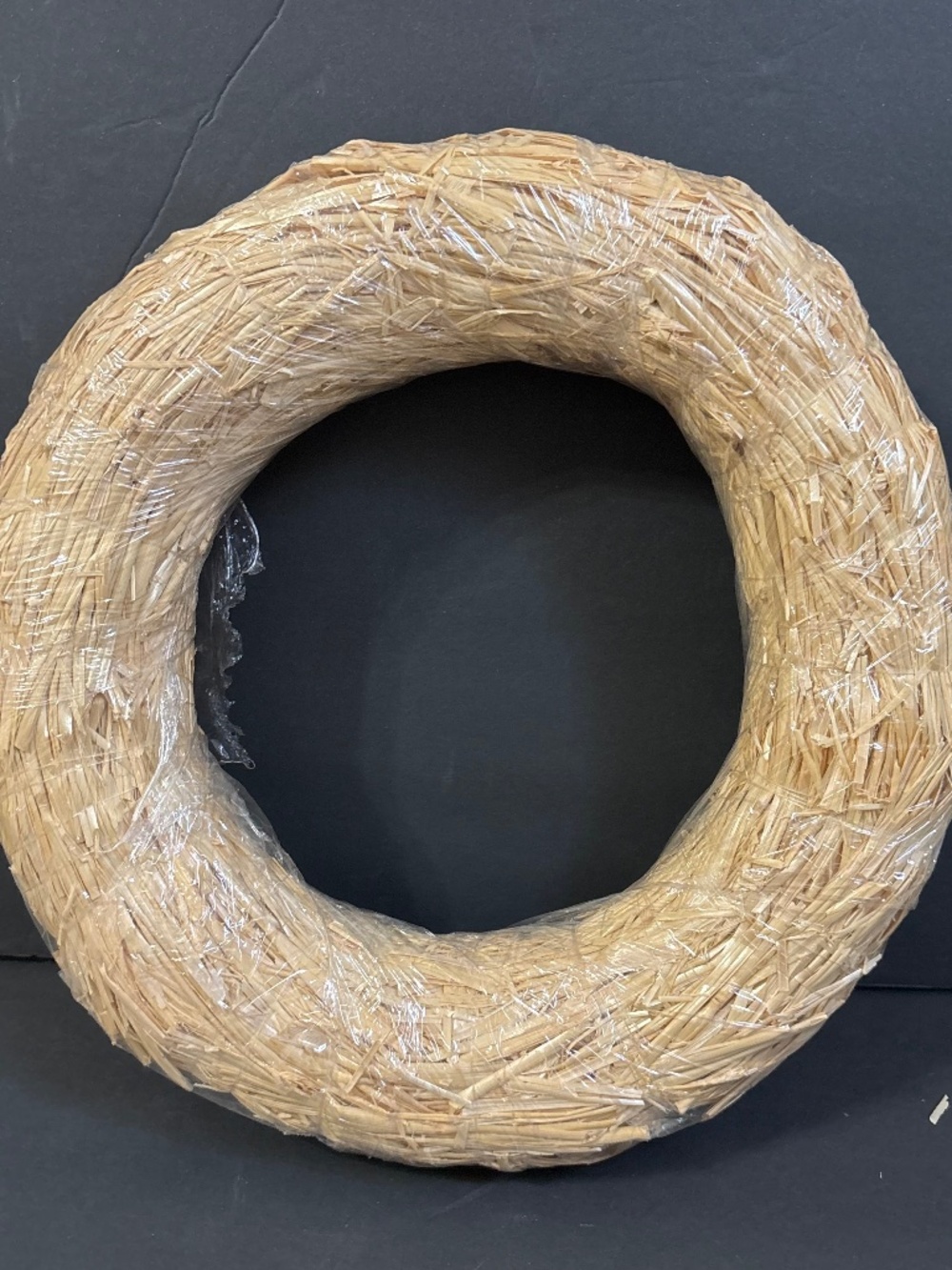 NEW Ashland 12-inch Decorative Straw Wreath